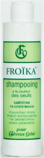 Froika Egg Des Oeufs Σαμπουάν κατά της Σμηγματορροϊκής Δερματίτιδας για Λιπαρά Μαλλιά 200ml