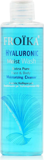 Froika Hyaluronic Moist Wash Gel Καθαρισμού Προσώπου 200ml