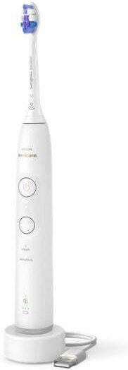 Philips Sonicare Electric Toothbrush with Pressure Sensor and Travel Case White