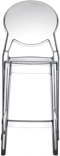 Igloo 64/75 Stool Bar - Înălțime scaun 65cm, 100 - Transparent