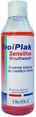 Froika Froiplak Sensitive Στοματικό Διάλυμα για Ευαίσθητα Δόντια 250ml
