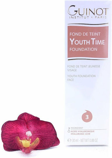 Illuminating Rejuvenating Foundation A Natural Look Guinot Youth Time Shade 3 Volume Ml 30