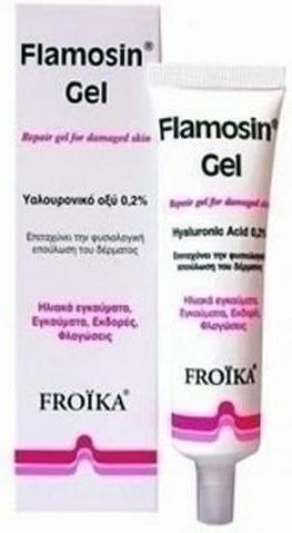 Froika Flamosin Gel Για Επούλωση Κατεστραμμένου Δέρματος για Εγκαύματα 40ml
