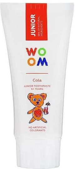 Woom Pastă De Dinți Pentru Copii Pentru 6+ Ani Cu Aromă Cola 50ml