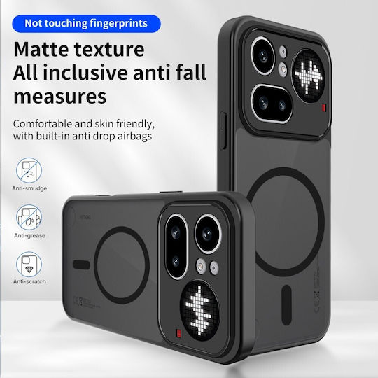 Ημιδιάφανη Back Cover Πλαστικό Μαύρο (Nothing Phone (4a))