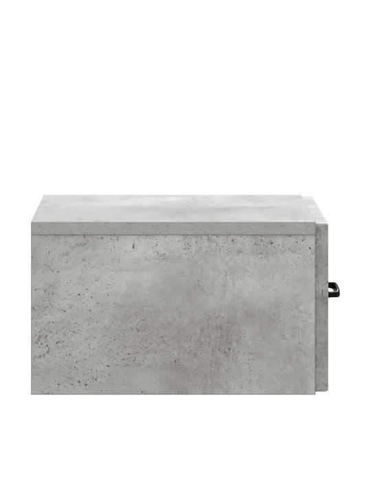 vidaXL Konsolentisch Aus Holz Grau M59xB34.5xH17cm