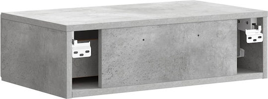 Wooden Gray Console L59xW34.5xH17cm