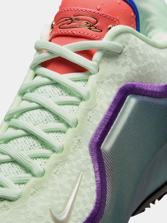 LeBron 23 "Green With Envy" Low Basketball Shoes Volt Tint / Black / Magic Ember / Multi Colour