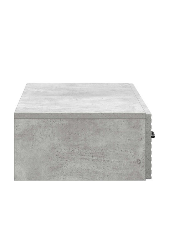 vidaXL Konsolentisch Aus Holz Grau 87,5x34,5x17 cm