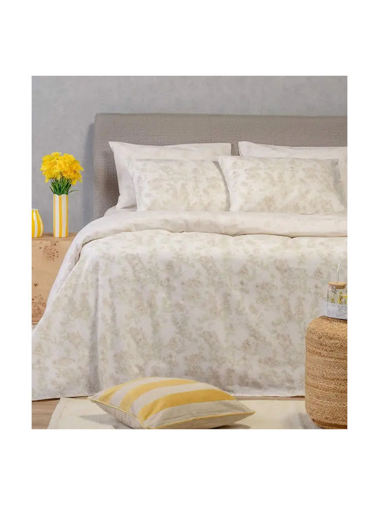 Melinen Rea Kissenbezüge Set Beige 50x70cm