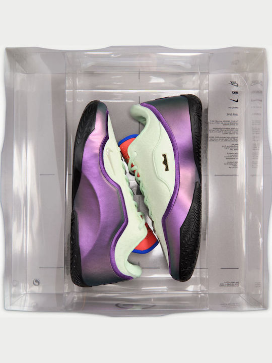 LeBron 23 "Green With Envy" Low Basketball Shoes Volt Tint / Black / Magic Ember / Multi Colour