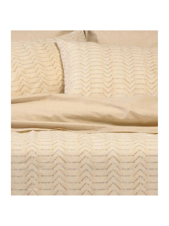 Melinen Paris Set Cearceafuri de Pat Super Dublu cu Elastic 160x200+32cm 4 Bucăți