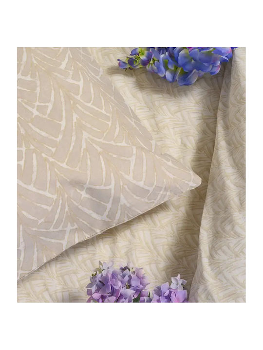 Melinen Coral Bed Sheets Set King Size 260x270cm 4 Pieces