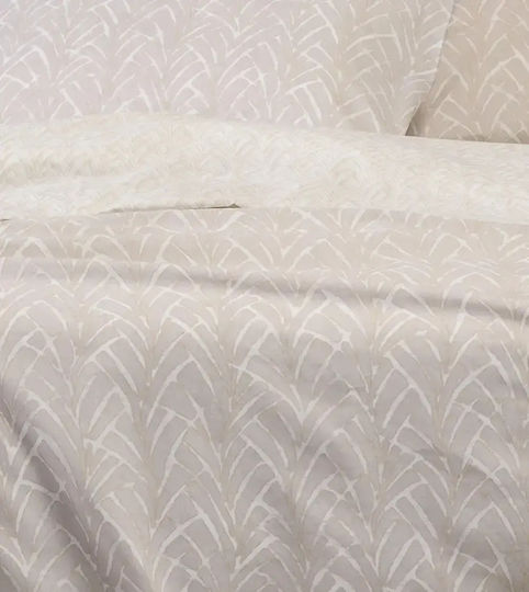 Melinen Set Cearceafuri de Pat Coral King Size 260x270cm 4 Bucăți