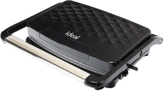Ideal Τοστιέρα Γκριλιέρα 1600W Μαύρη