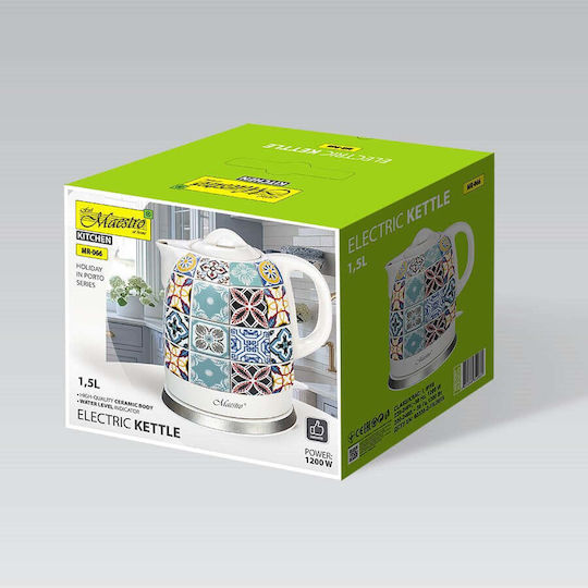 Maestro Kettle 1.5L 1200W White