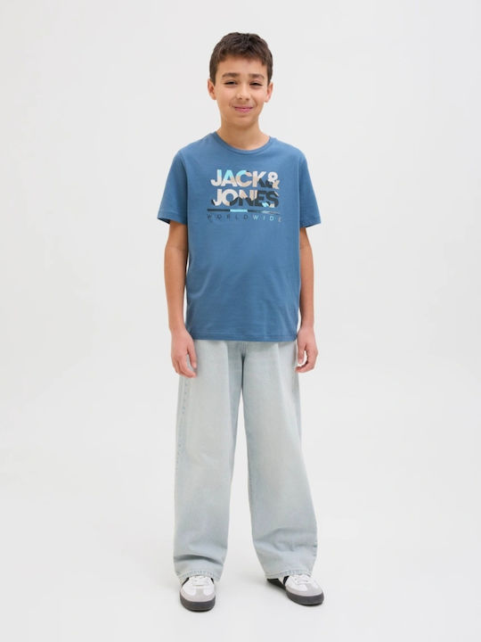Jack & Jones Παιδικό Τζιν Παντελόνι Γαλάζιο