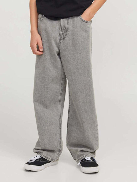 Jack & Jones Детски Дънков Панталон Сив