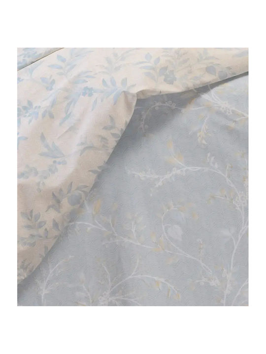 Melinen Sienna Bed Sheets Set King Size With Rubber Hugger 180x200+32cm 4 Pieces