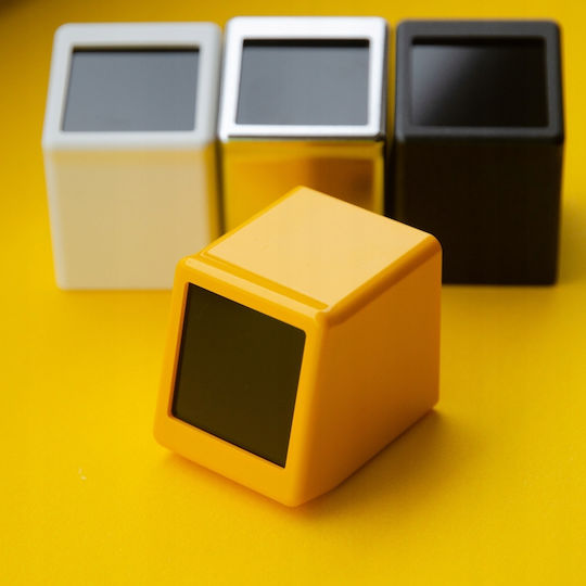 Tabletop Digital Clock with Alarm Yellow