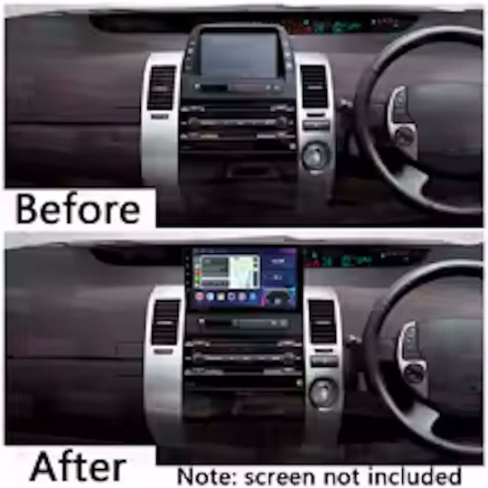 Lenovo Car Audio System for Toyota Prius BMW X1 / X3 / X4 2003-2009 with Clima (Bluetooth/USB/WiFi/GPS/Apple CarPlay/Android Auto) with 9" Touch Screen