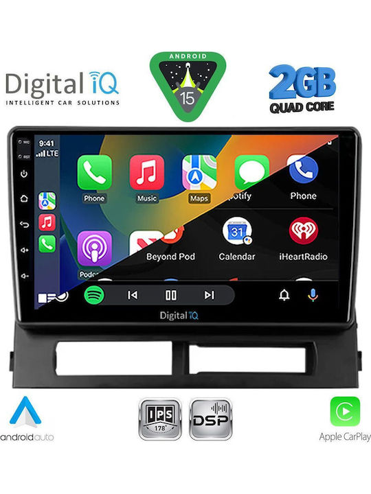 Digital IQ Car Audio System for Toyota Prius 2003-2009 with Clima (Bluetooth/USB/WiFi/GPS/Apple CarPlay/Android Auto) with 9" Touch Screen
