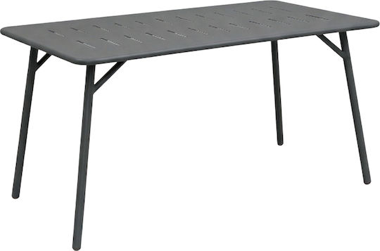 Moraja 5 Stück Garten- und Outdoor-Möbelsets Schwarz