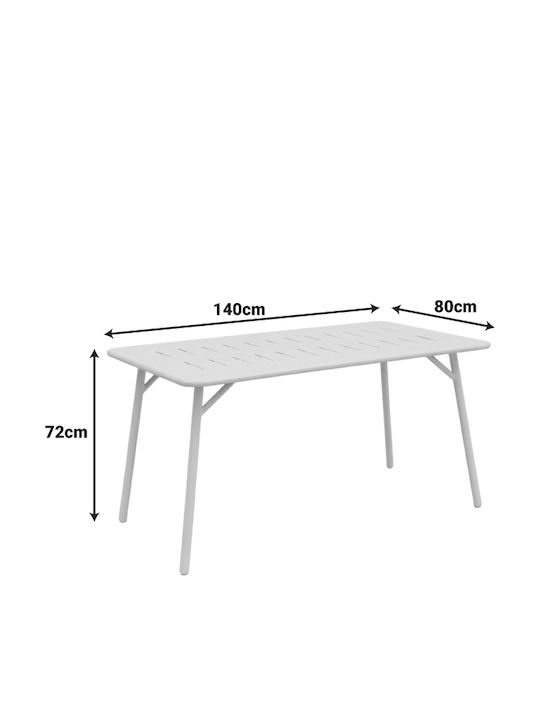 Moraja Outdoor Dining Room Set 5 Pieces Black