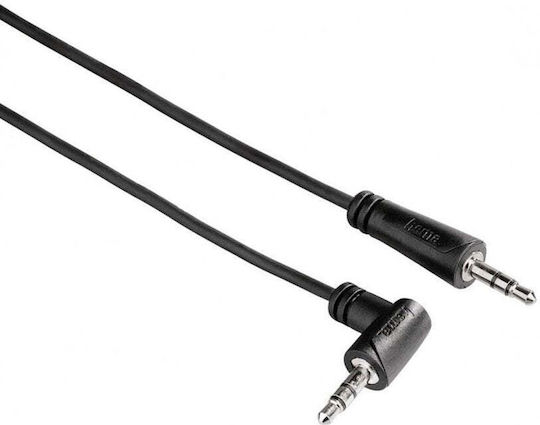 HAMA 3,5mm Klinkenkabel 3,5mm Stecker - 3,5mm Stecker Schwarz 1,5m