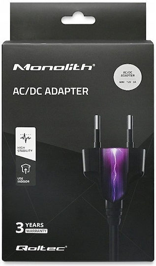 Qoltec Qoltec Încărcător Laptop 60W 12V 5A cu Cablu de Alimentare Detașabil