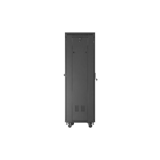 Lanberg Επιδαπέδια Καμπίνα Rack 19U 60x60cm Μαύρο FF01-6637-23BL