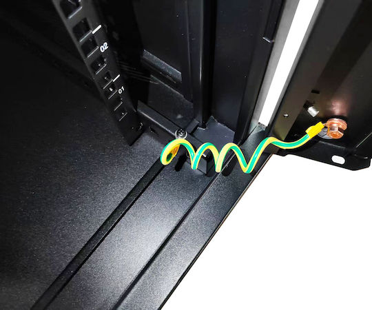Powertech Wandmontierte Rack-Schranke 19U 60x45x63,6cm NETW-0055