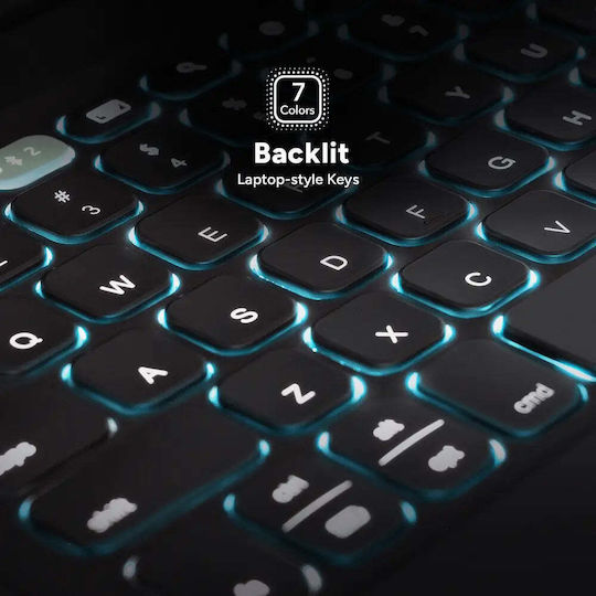 Zagg Pro Keys 2 Флип Капак с Клавиатура Черен (iPad Pro 13 (m4))
