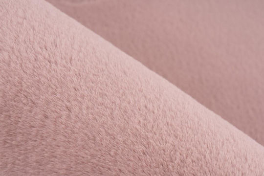 Правоъгълен Памучен Розов Килим 120x170см