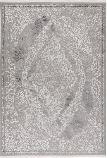 Килим Пътека Вълнен Сив 80x150см