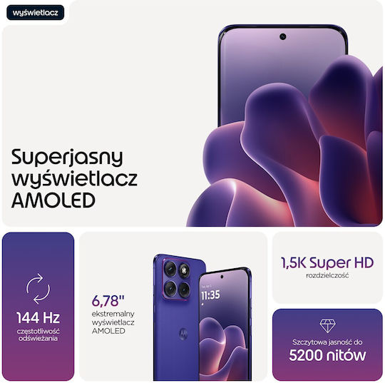 Motorola Edge 70 Fusion 5G (12/256GB) PANTONE Orient Blau
