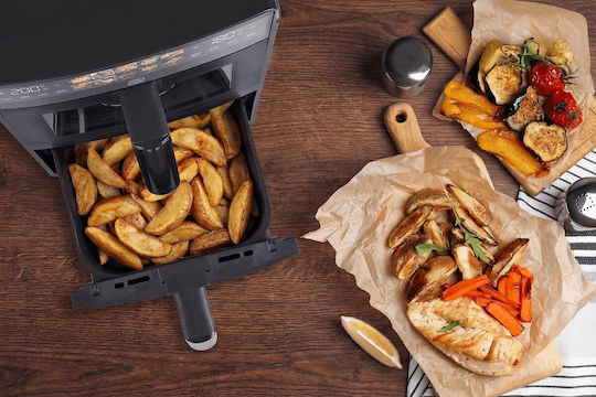 Promis Air Fryer with Double Removable Container 10l Black FRP1560