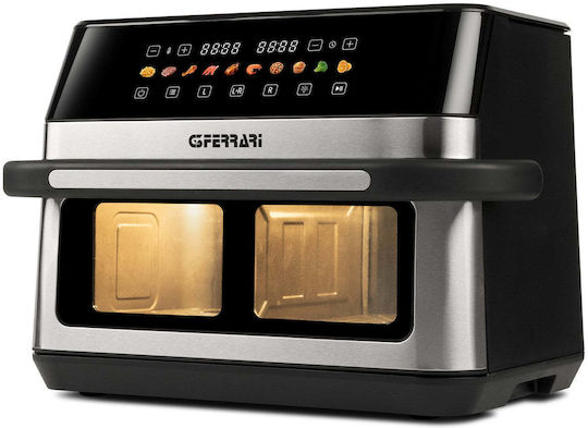G3Ferrari Friggisano Air Fryer With Double Removable Container 12l Black