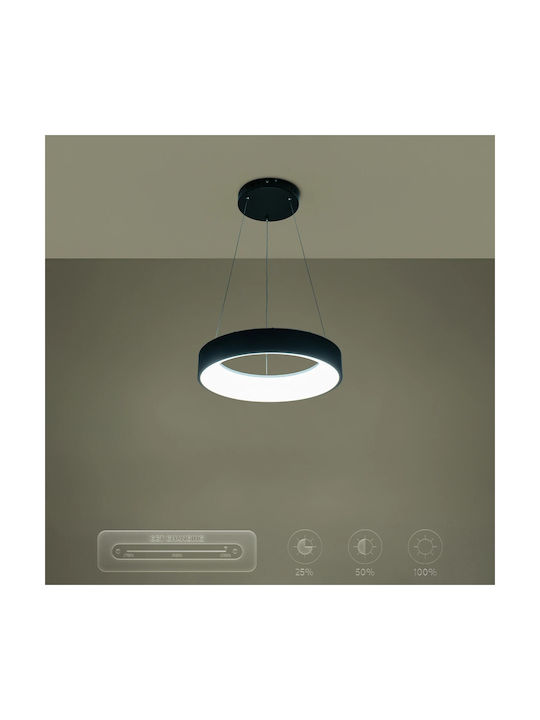 kelvo Salem Ceiling Light White LED With Warm To Cool White Light 45x45cm