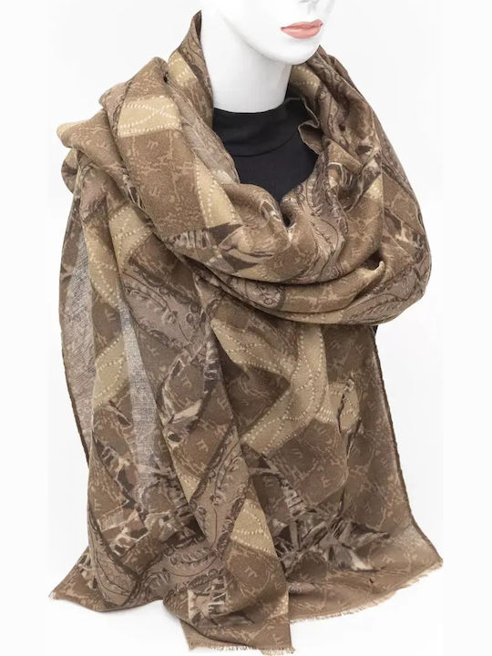 Fragola Damen Schal Khaki