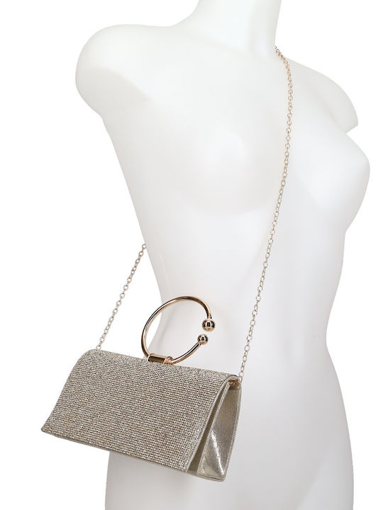 Women's Gold Handbag