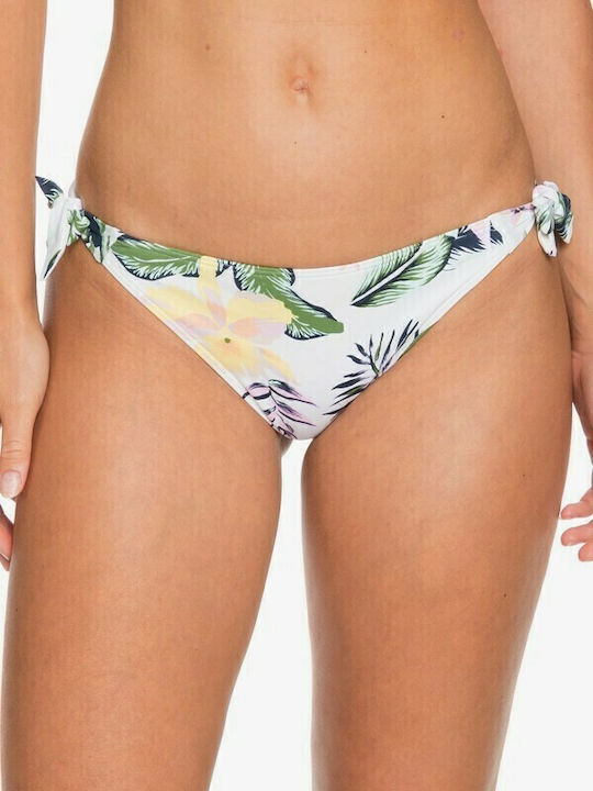 Bloom Bikini Slip με Κορδονάκια Λευκό