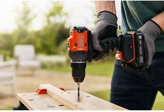 Black & Decker BLD682XN Battery Drill Driver Solo Brushless 18V