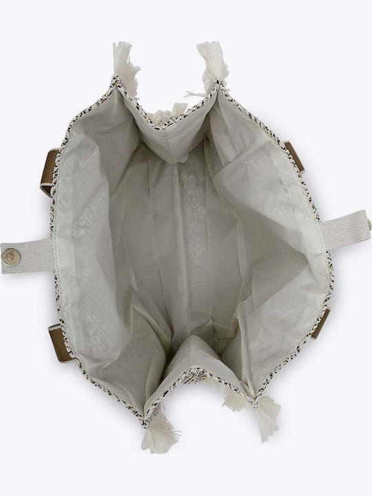 Axel Geantă De Plajă Din Material Textil Neagră