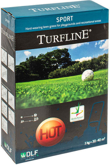 Grass Mischung für Sportplätze 1kg 30-40m² Turfline
