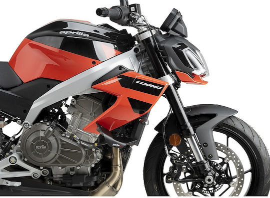 Πλαϊνα Spoilers D12 Matt Black Aprilia Tuono 457 '25-'26 22692j Puig