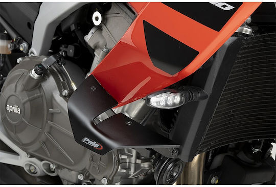 Πλαϊνα Spoilers D12 Matt Black Aprilia Tuono 457 '25-'26 22692j Puig