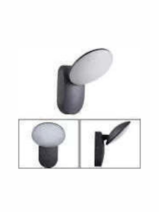 10w Outdoor Led Wall Light Ax165 Warm Light 3000k Black 10w Outdoor Led Wall Light Ax165 Warm Light 3000k Black
