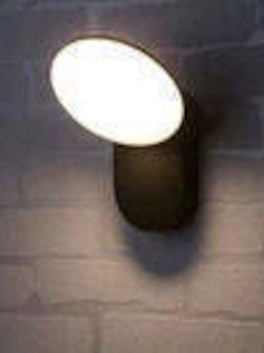 10w Outdoor Led Wall Light Ax165 Warm Light 3000k Black