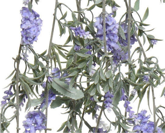 Artificial Hanging Polyester Lavender Lilac 80cm 21 Flowers Kaemingk 800077-1 00055937 Artificial Hanging Polyester Lavender Lilac 80cm 21 Flowers Kaemingk 800077-1 00055937